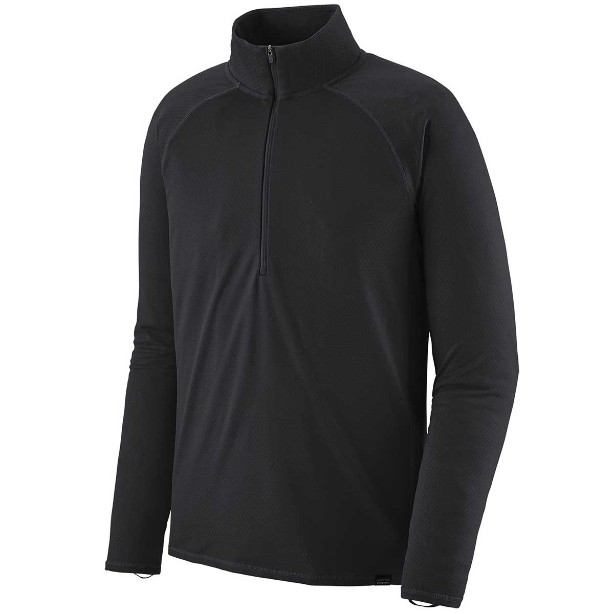 Patagonia Capilene Midweight ZipNeck Top Men’s in Black